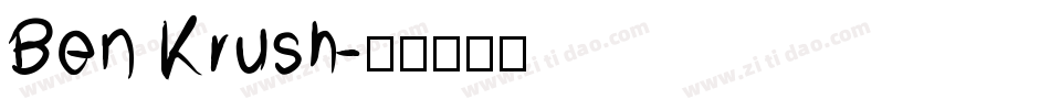 Ben Krush字体转换